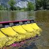 Yosemite, CA - MaxAir redirects a portion of the Merced River.