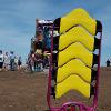 Cadillac Ranch, Amarillo, TX - What do you do with 10 old Cadillacs?  Stand them on end and paint them.