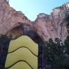 El Malpais National Conservation Area, NM - Naturally, arches fit together.